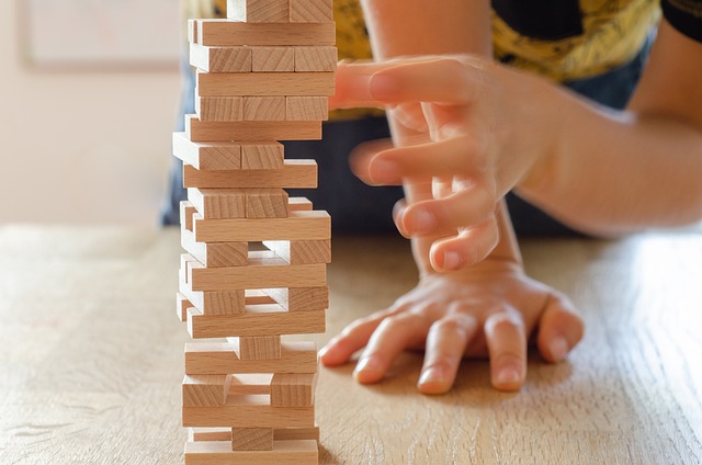 houten blokken puzzel verzendproces